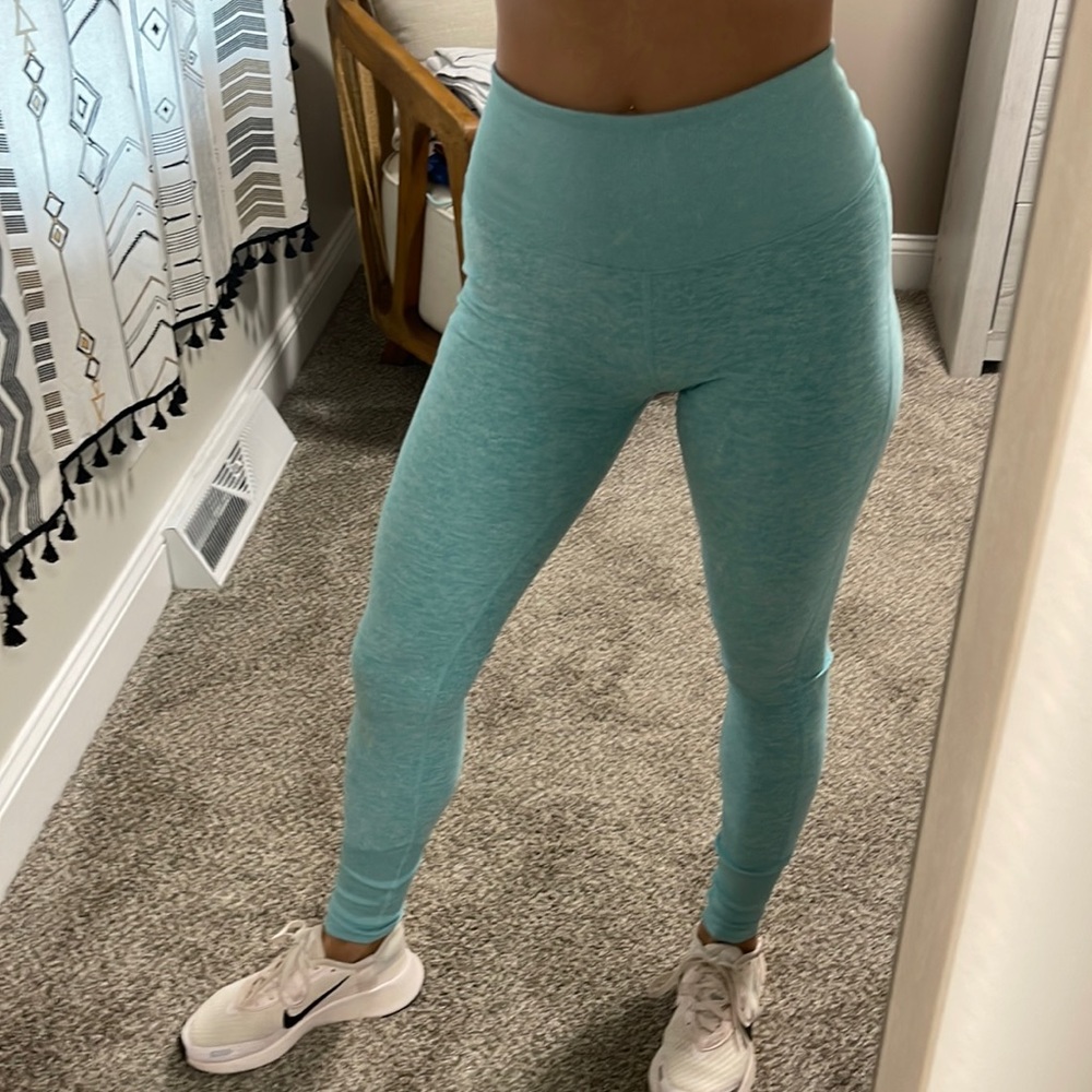 Alo Yoga Leggings - Alosoft - Blue Quartz Heather